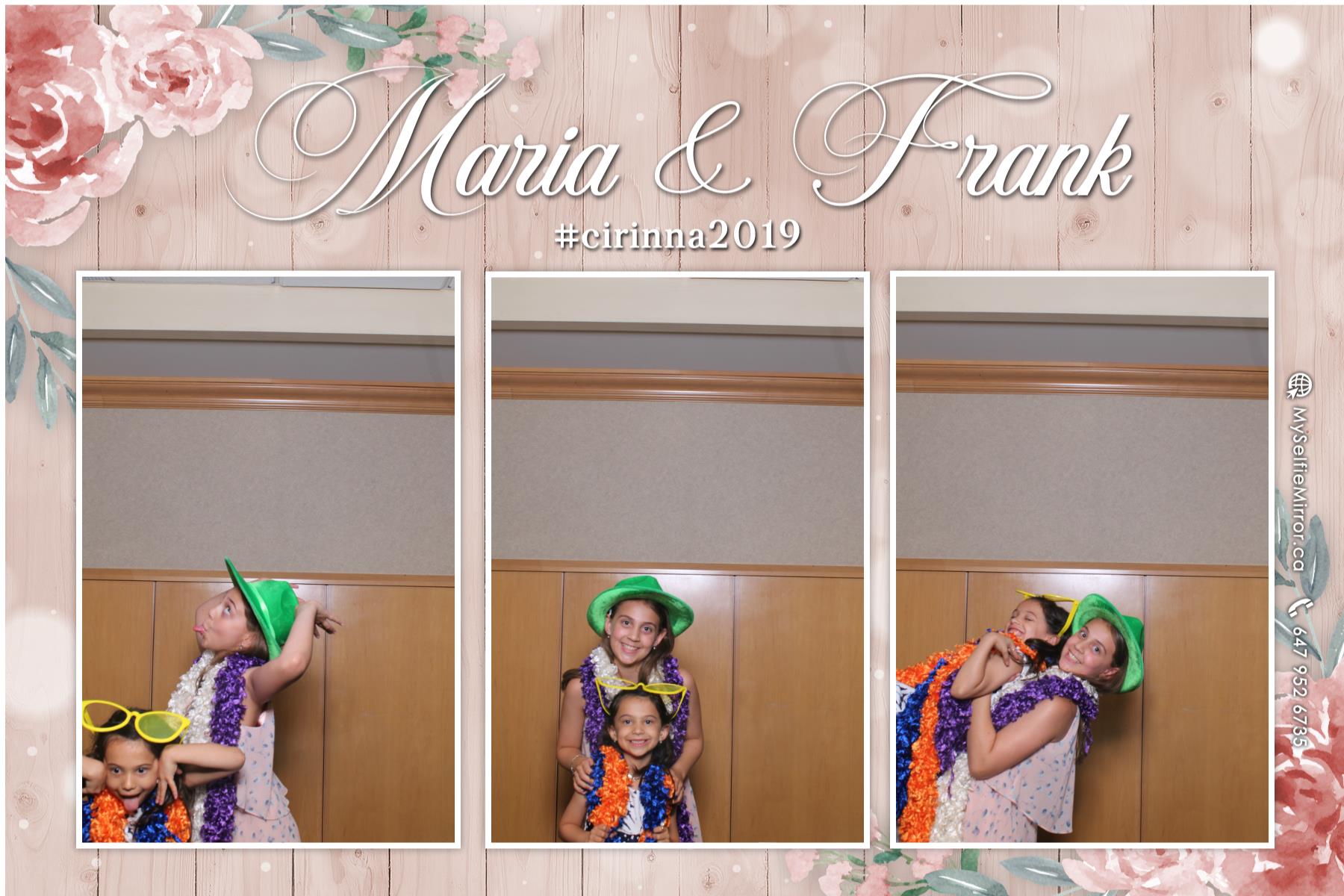 Wedding of Frank and Maria  | View more photos from the event at gallery.myselfiemirror.ca/u/romanmyselfiemirrorca/Wedding-of-Frank-and-Maria